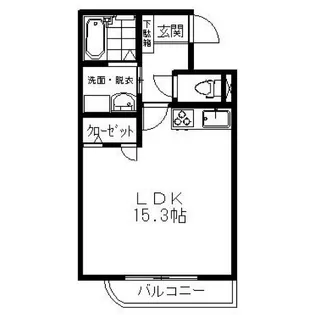 ハイムカイザー【1階】の間取り