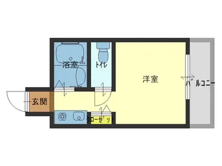 サンパールII【4階】の間取り