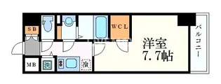 プレサンス新栄町ギャラント【14階】の間取り
