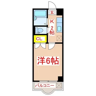 エクシード 2【4階】の間取り