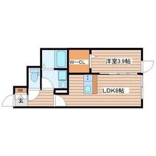 エフエス名取【1階】の間取り