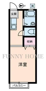 イーストヒルズ・A【2階】の間取り