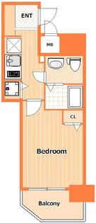 SHOKEN Residence横浜阪東橋【3階】の間取り