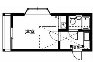 コーポマリーナ自由が丘II【2階】の間取り