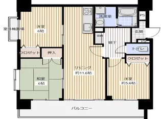 アトレー南草津【2階】の間取り