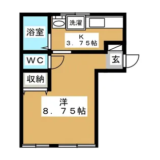 DIAMOND BLDG【2階】の間取り
