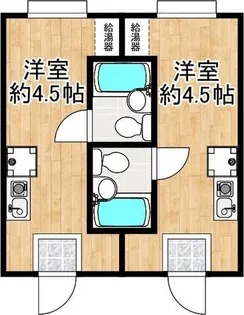 サクセスコート都島【3階】の間取り