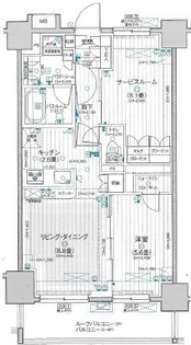 パレステージ曳舟II【2階】の間取り