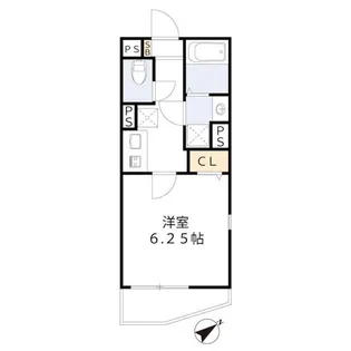 ハピネス元町【2階】の間取り