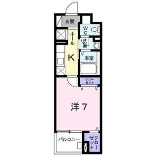 ライゼプラッツ【5階】の間取り