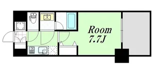 S-RESIDENCE福島Luxe【6階】の間取り