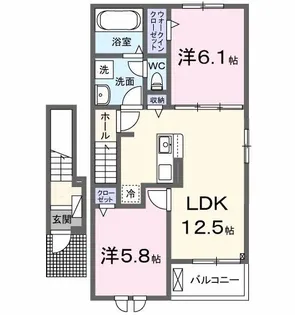 村山ベース【2階】の間取り