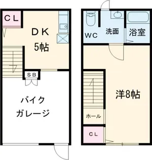 Cross A棟の間取り