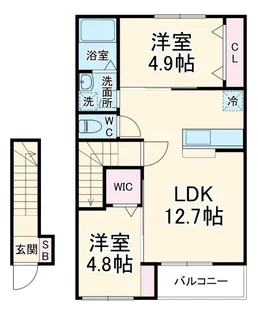 エテルナ【2階】の間取り