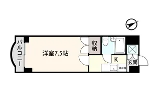 アシスト第2仙台マンション【3階】の間取り