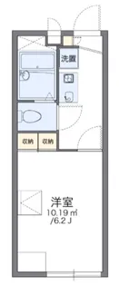 レオパレス今井【1階】の間取り