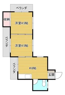 ルミエール繁多川【3階】の間取り