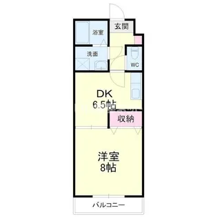 シャンボールIII【2階】の間取り