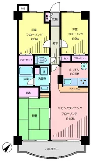 レジデンス向山第2【3階】の間取り