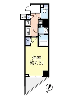 グランヴァン練馬桜台【2階】の間取り