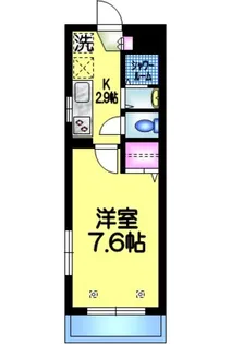 ベルドミール【3階】の間取り