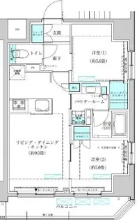 ヴィークブライト蔵前【6階】の間取り