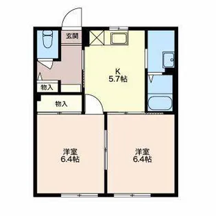 メモリータウン【1階】の間取り