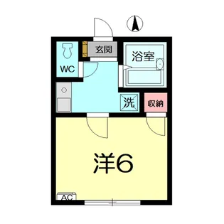 パレスセレーノ【2階】の間取り