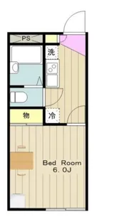 レオパレスジョイフル(31255)【2階】の間取り