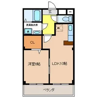 セカンドフィールド【1階】の間取り