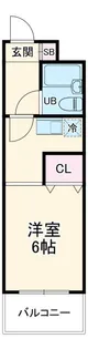 ガーデンプレイス 伍番館【1階】の間取り