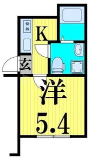 春空と小道のアルソーレ【3階】の間取り