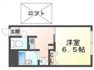 フォレスタ山手町【2階】の間取り