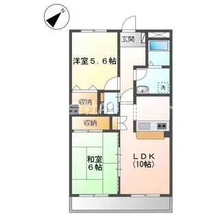 ハイランドパーク【1階】の間取り