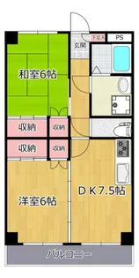 シェレバウム【2階】の間取り