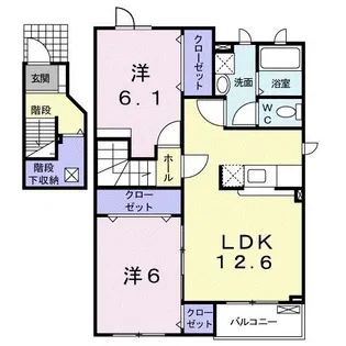 プランドールIII【2階】の間取り