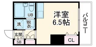 ベイサイトコート横浜【3階】の間取り