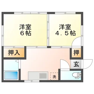 茨城県取手市米ノ井【一戸建】の間取り
