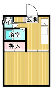 ハピネスルームNo2【1階】の間取り