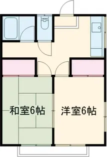 サニーコート(藤岡町)【2階】の間取り