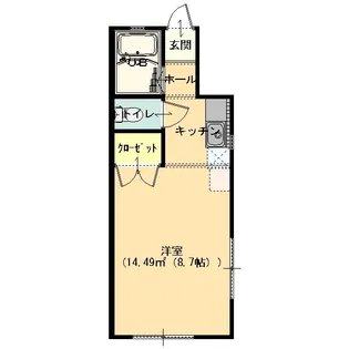 アネックス21城之腰2【2階】の間取り