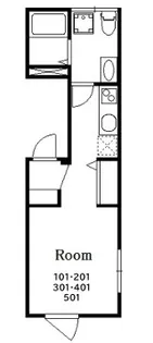 Decor Blocco荻窪【4階】の間取り