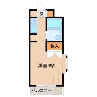 1Kの間取り画像