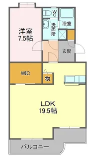 ニューサンハイツ中田【4階】の間取り