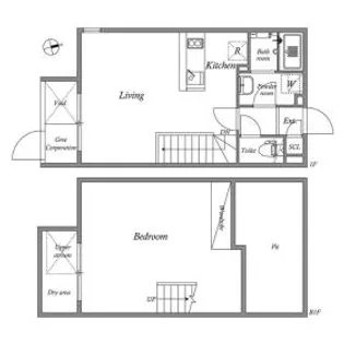 PASEO神楽坂【1階】の間取り