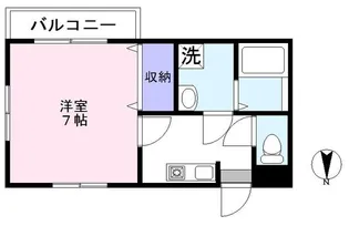 ハピネス・ナカ【1階】の間取り