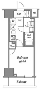 GENOVIAお花茶屋skygarden【1階】の間取り