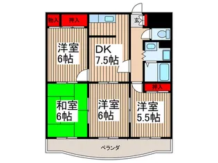 モア・ライフ芝【3階】の間取り