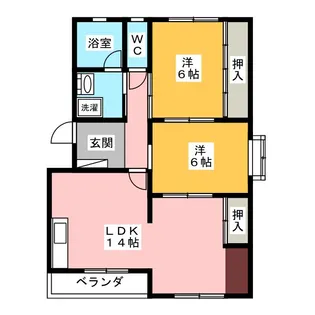 Glanz【1階】の間取り