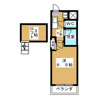 ハーモニー【5階】の間取り
